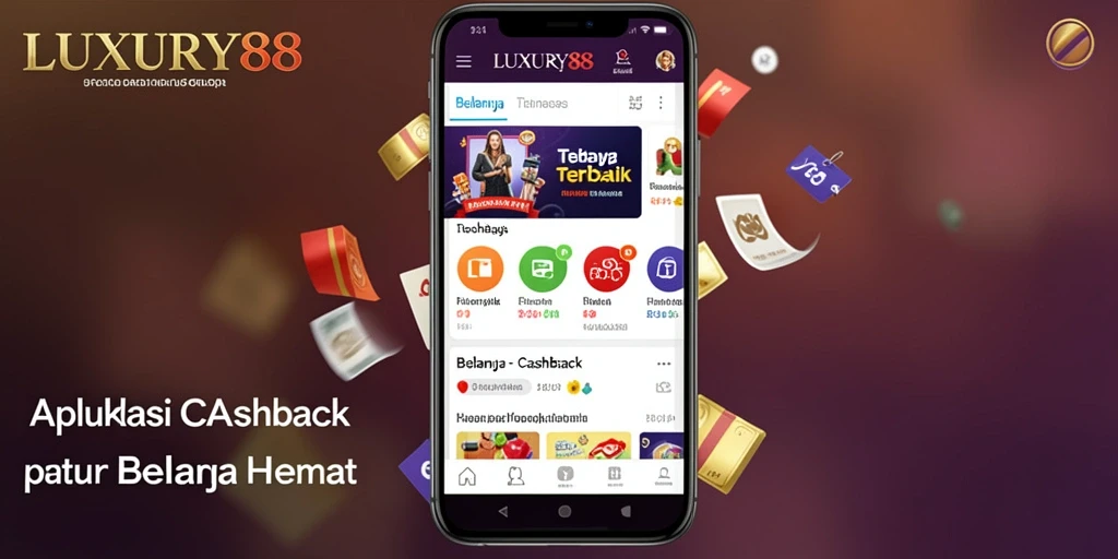 Tampilan antarmuka LUXURY88 yang mudah digunakan untuk transaksi Cashback.