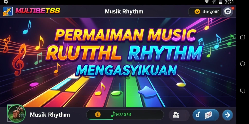 Antarmuka permainan MULTIBET88 yang penuh warna dan dinamis.