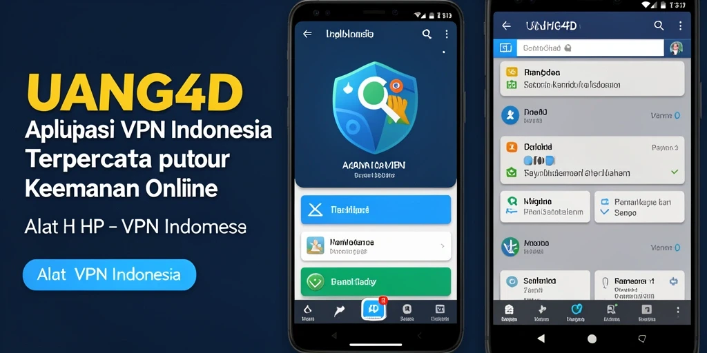 Antarmuka UANG4D yang user-friendly dan mudah diakses.