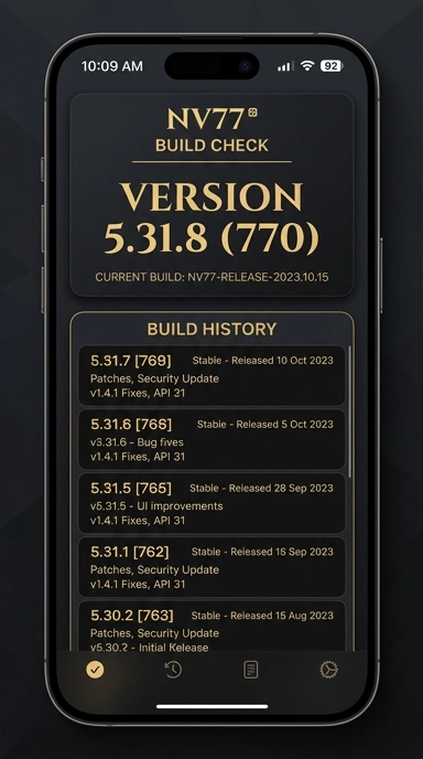 Riwayat Versi nv77 untuk Pengguna Android